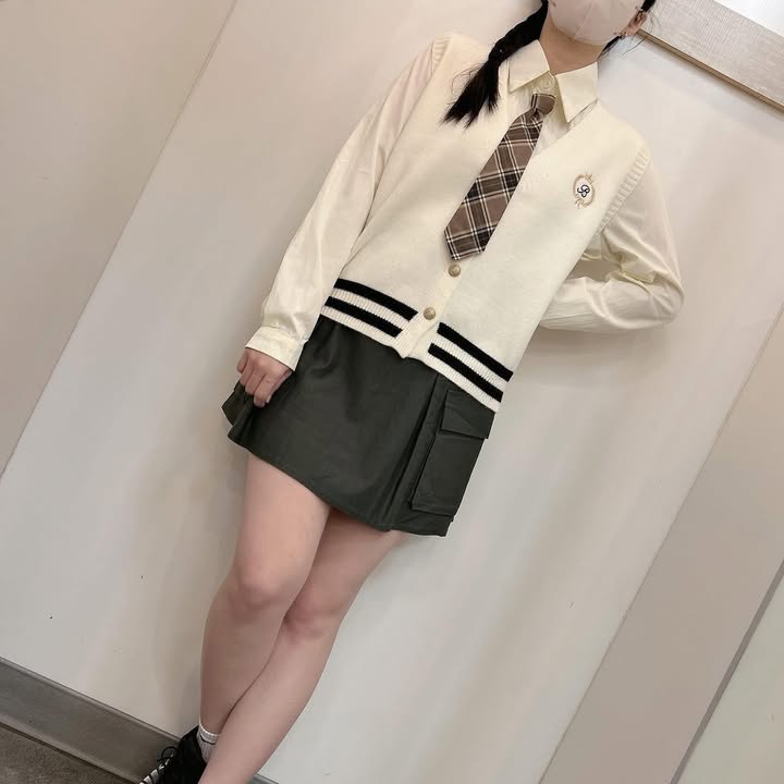 學院氣質.襯衫背心三件組 - Image 12