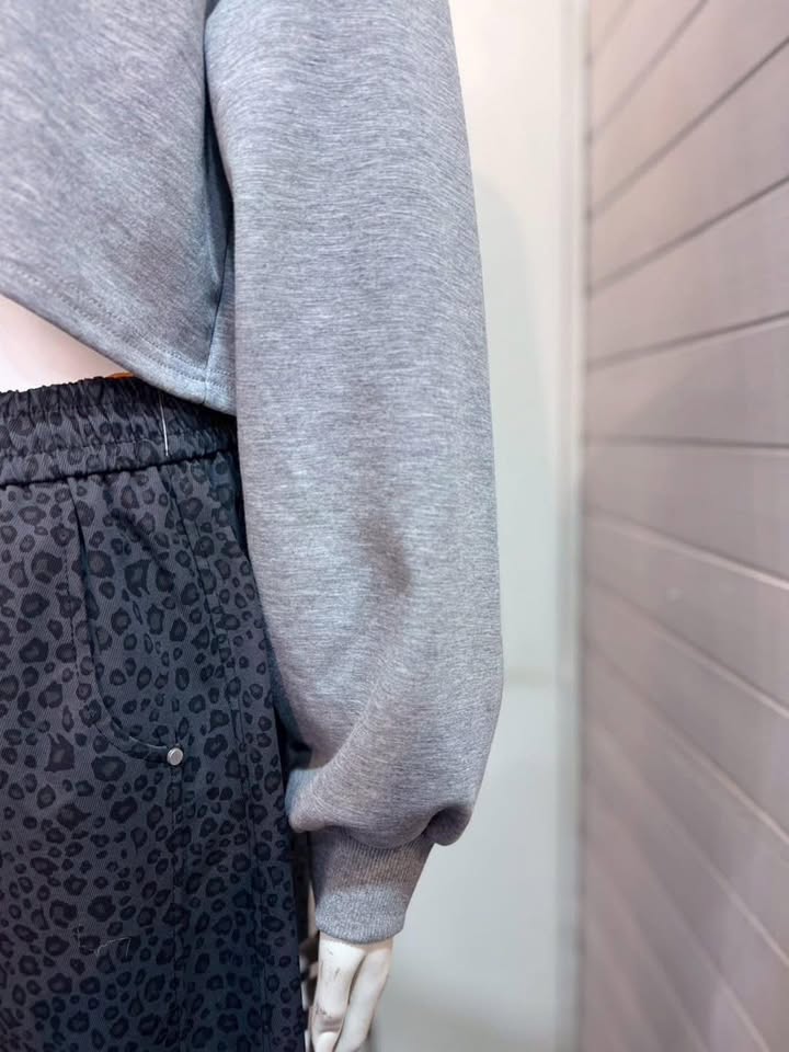 短版連帽刷毛上衣:圖片 7