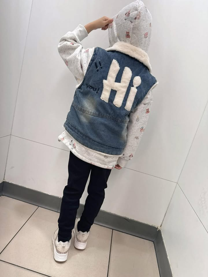刷毛牛仔背心 - Image 10