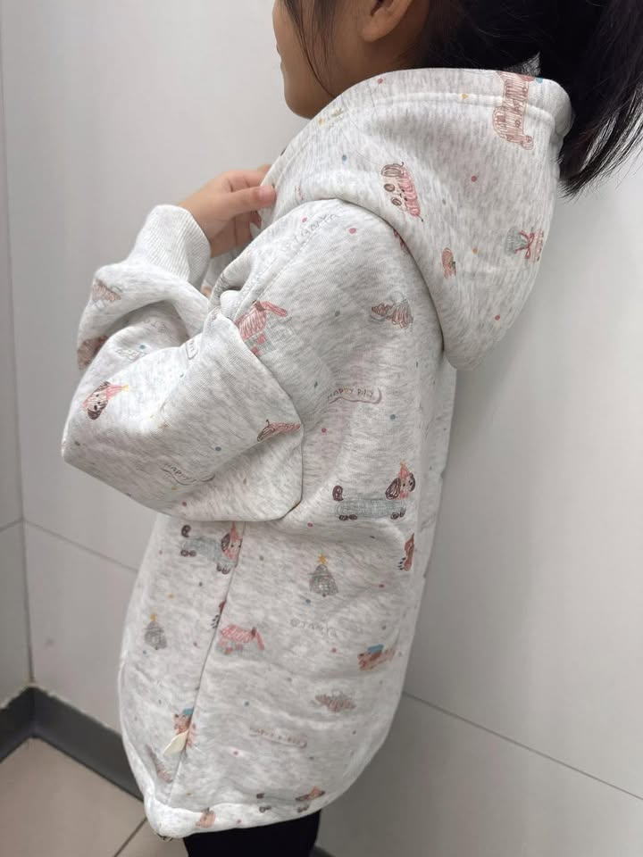萌系刷毛帽T - Image 6