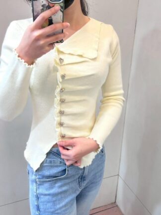 愛心扣抓皺上衣