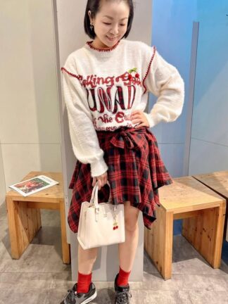 學院風櫻桃🍒毛衣