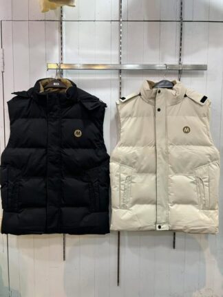 立領鋪棉保暖背心