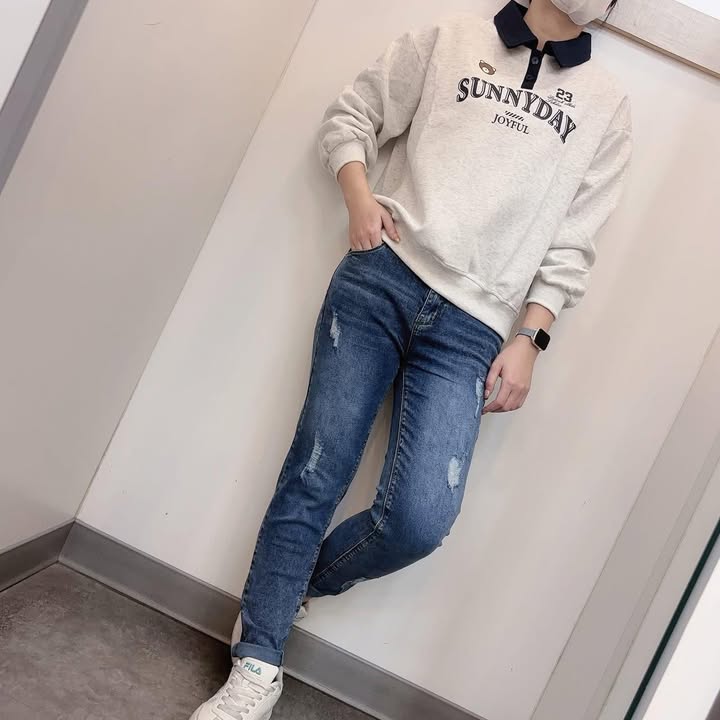 率性刷色修身牛仔褲:圖片 5