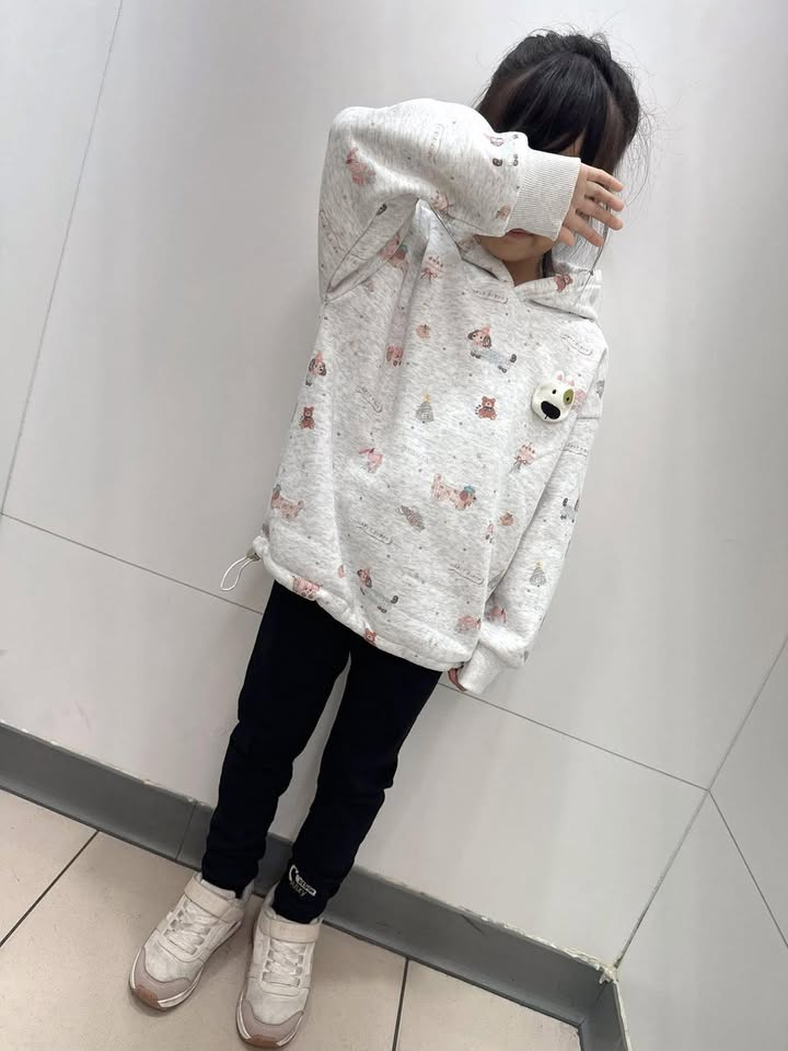 萌系刷毛帽T - Image 10