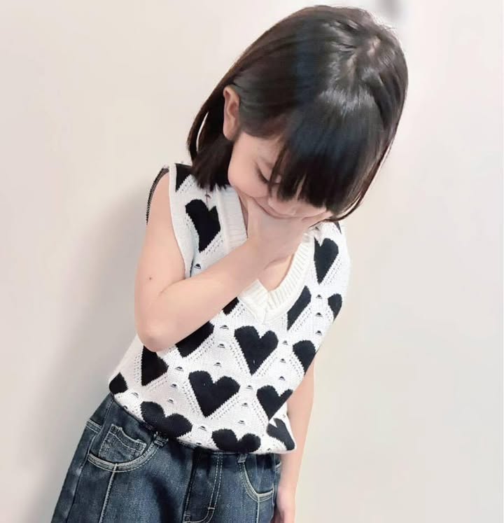 春秋冬韓版V領外搭針織馬甲背心:圖片 3