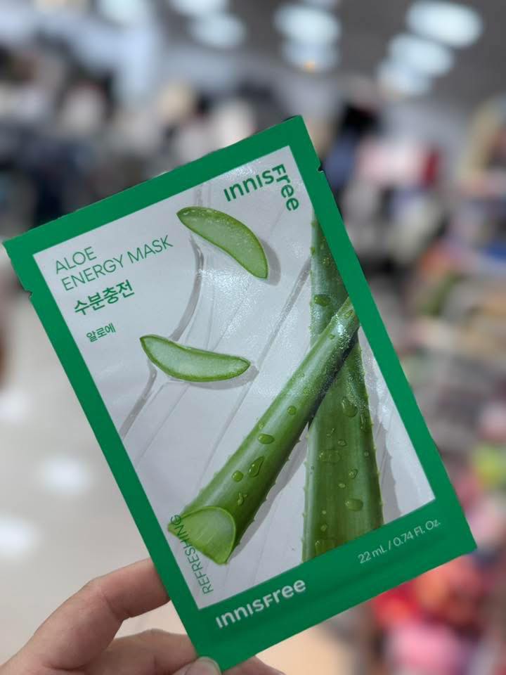 Innisfree 蘆薈能量面膜 🌱