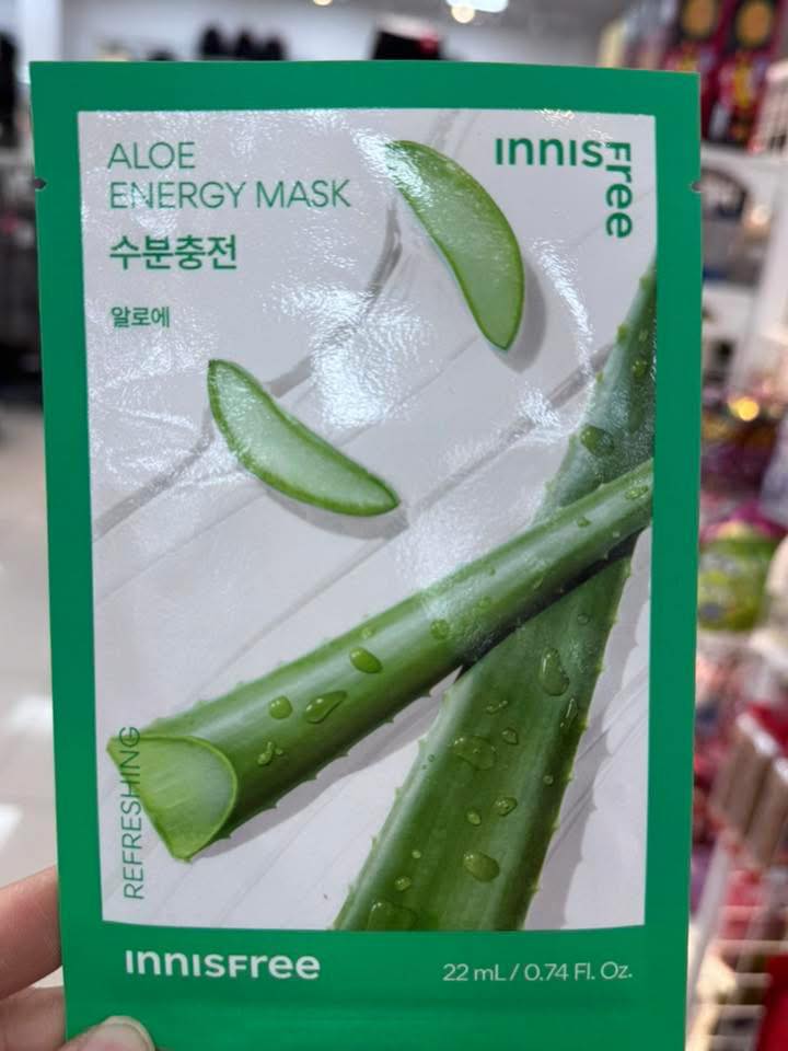 Innisfree 蘆薈能量面膜 🌱:圖片 2