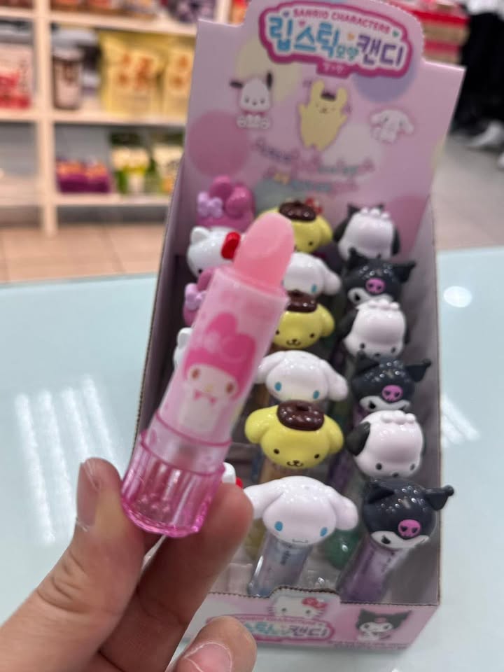 三麗歐造型口紅糖|Sanrio 角色糖果|Hello Kitty/酷洛米|可愛玩具糖 兒童零食:圖片 3