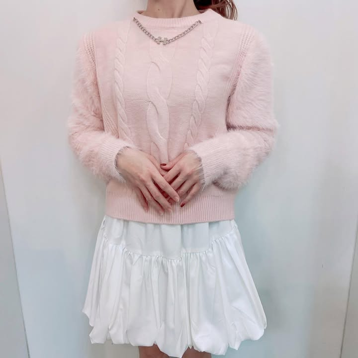 花苞抓皺蛋糕短裙 - Image 4