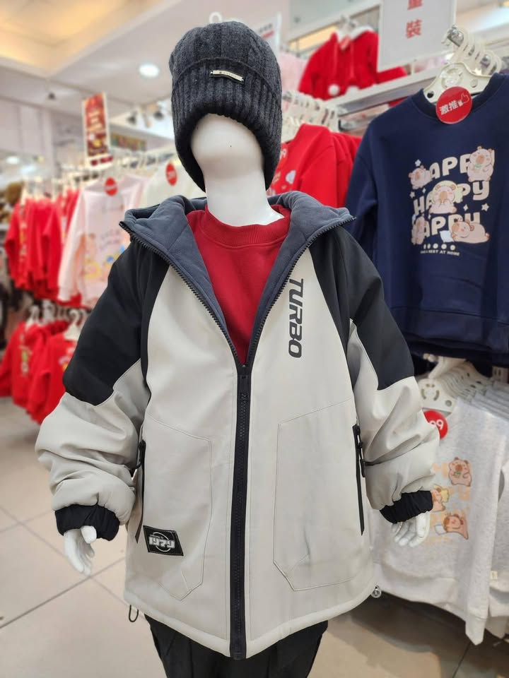 帥氣大童兩面穿風衣外套✨:圖片 3