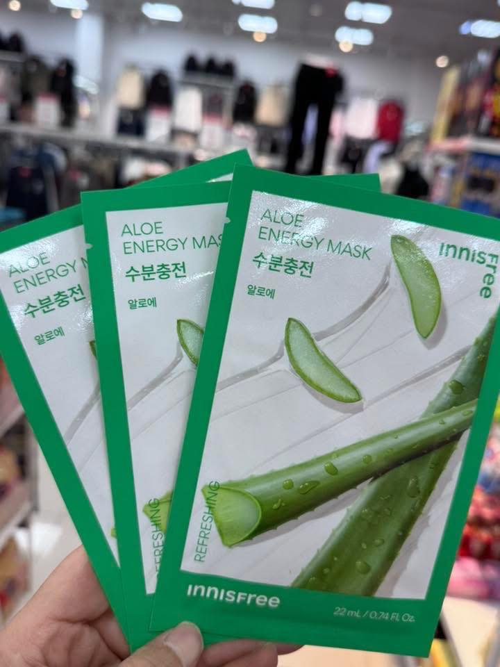 Innisfree 蘆薈能量面膜 🌱:圖片 5