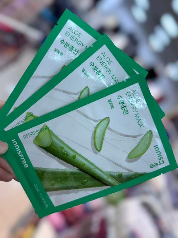 Innisfree 蘆薈能量面膜 🌱:圖片 4