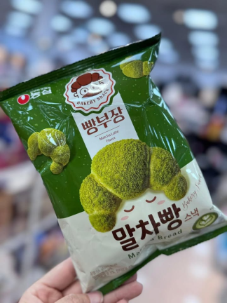 韓國可頌麵包造型餅乾（抹茶口味）