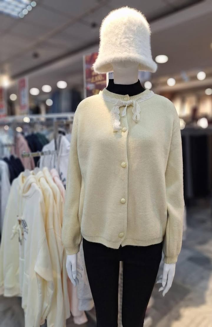 🌼 氣質蕾絲綁結針織外套 🌼:圖片 10