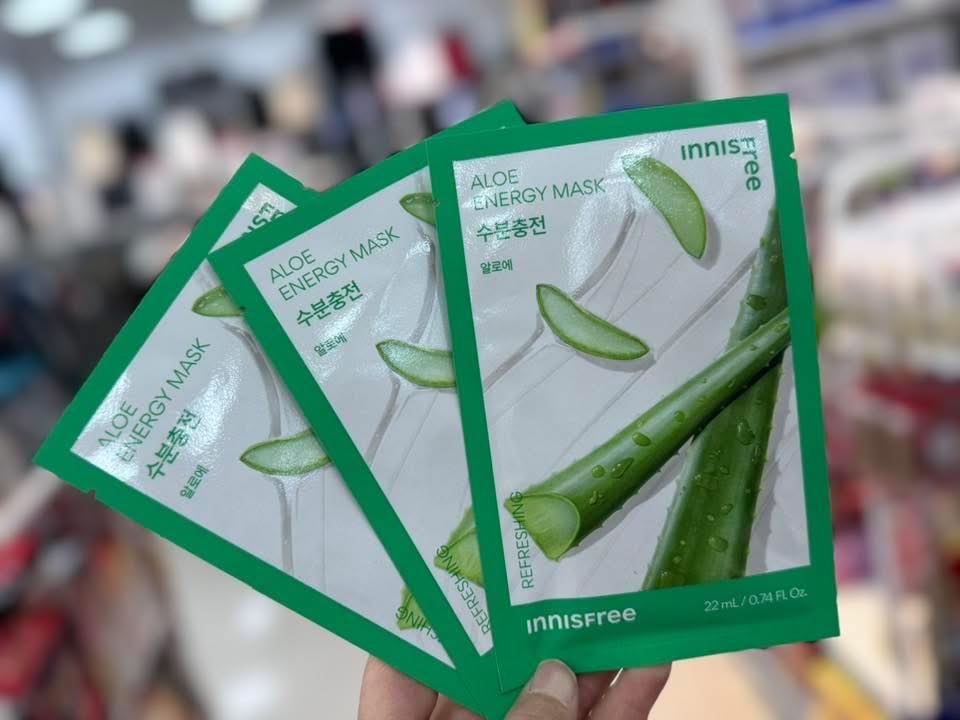 Innisfree 蘆薈能量面膜 🌱:圖片 3