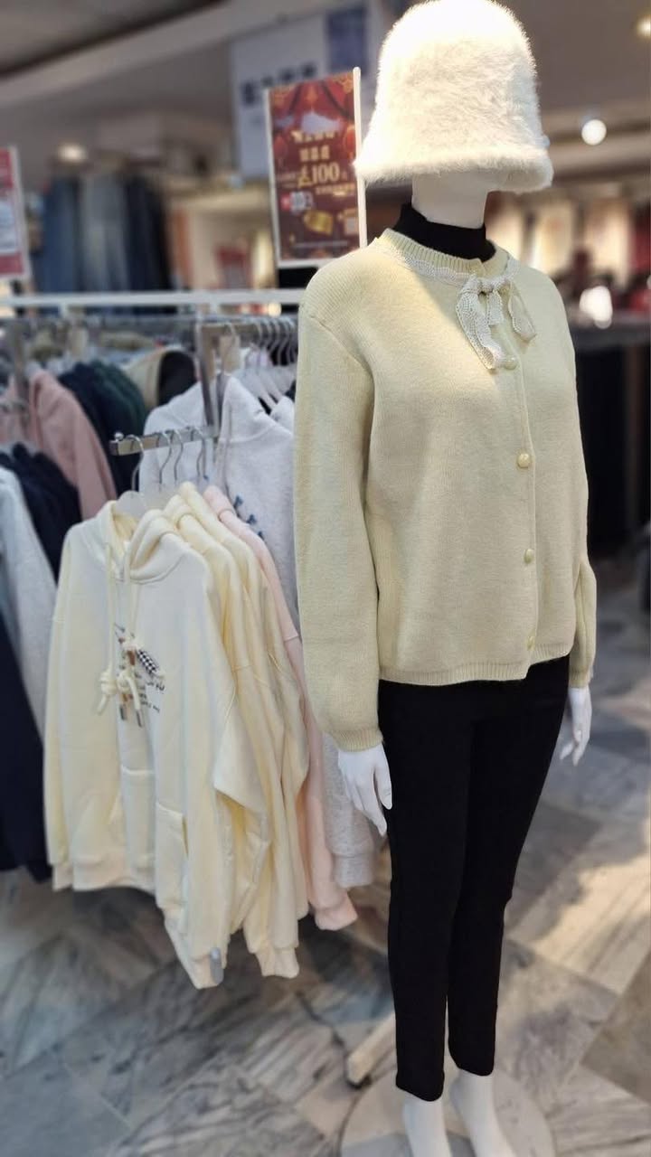 🌼 氣質蕾絲綁結針織外套 🌼:圖片 11