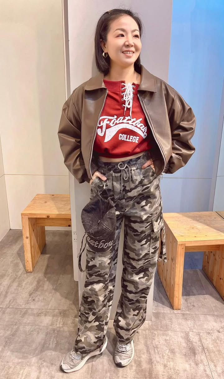 帥性短版皮外套
