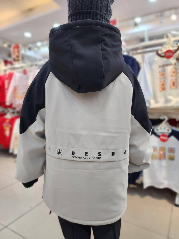 帥氣大童兩面穿風衣外套✨:圖片 4