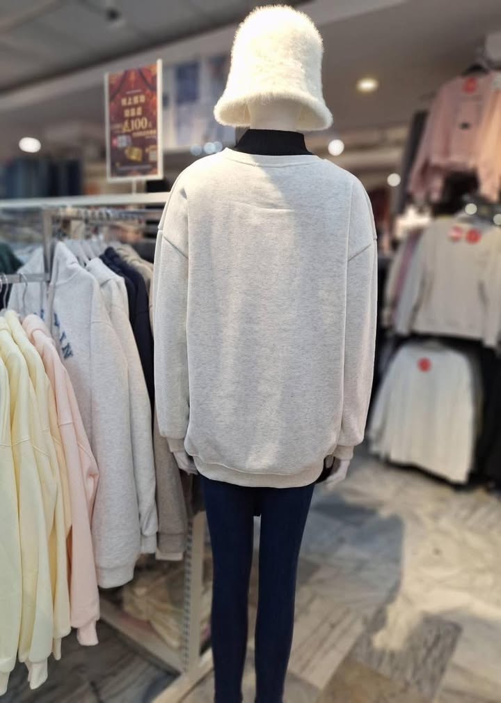 Lucky Bear 刷毛大T.可愛療癒系:圖片 10