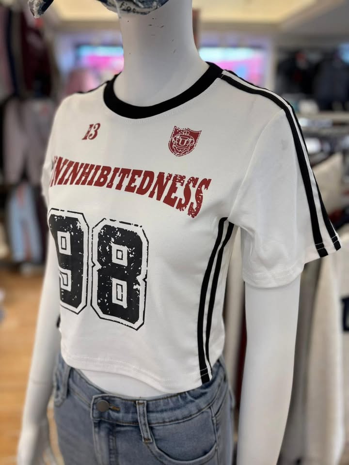 UNINHIBITEDNESS 98 運動短版合身T 🏀 - Image 5