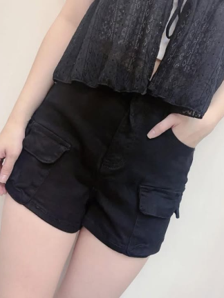 率性工裝．口袋褲子