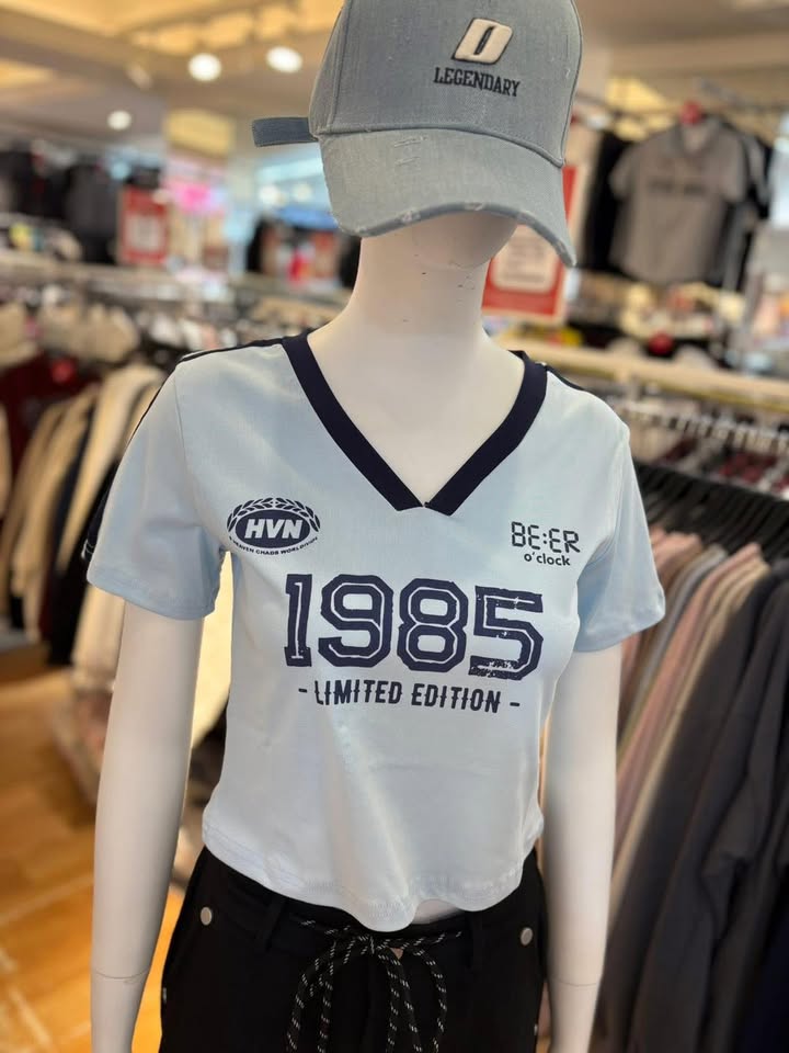 1985 復古V領短版上衣 🔥:圖片 7