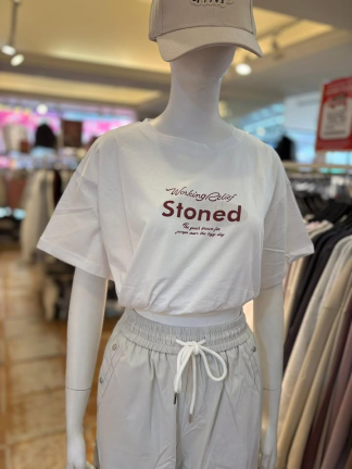 Working Relief Stoned 字母T