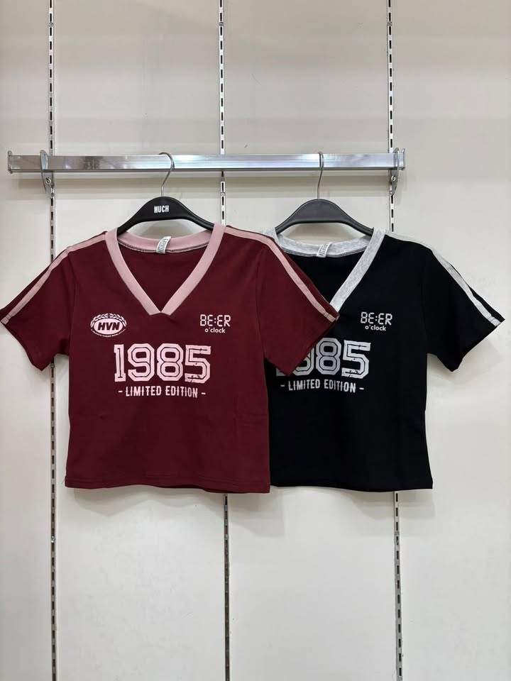 1985 復古V領短版上衣 🔥:圖片 12