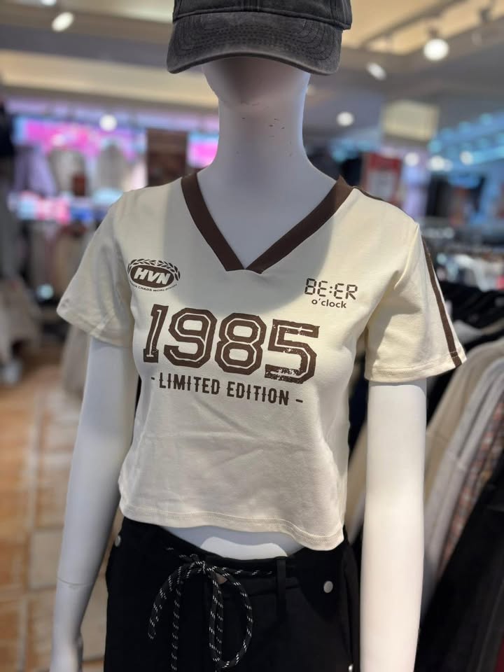 1985 復古V領短版上衣 🔥:圖片 9