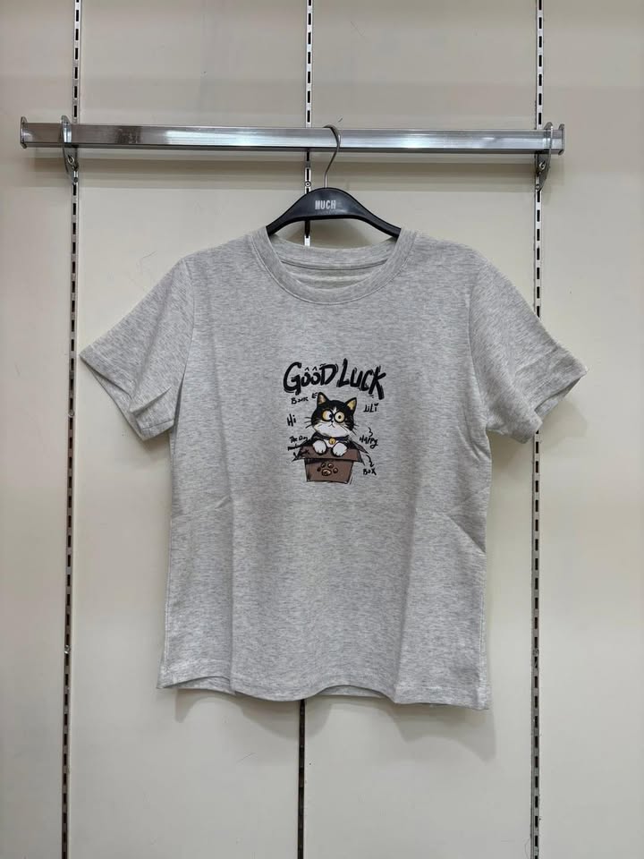 Good Luck 小貓塗鴉T - Image 10