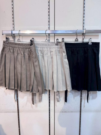 法式甜心綁帶荷葉短版上衣