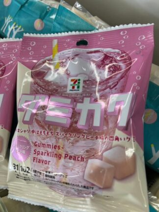 🇯🇵日本7-11限定水蜜桃🍑汽水軟糖