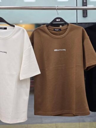 俐落標語．壓印系列圓領 T