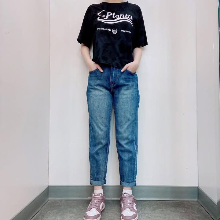 牛仔男友褲 - Image 4