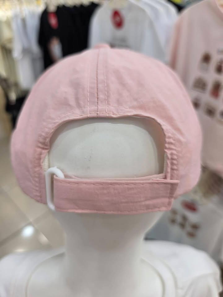 可愛熊熊刺繡涼感童帽 - Image 5
