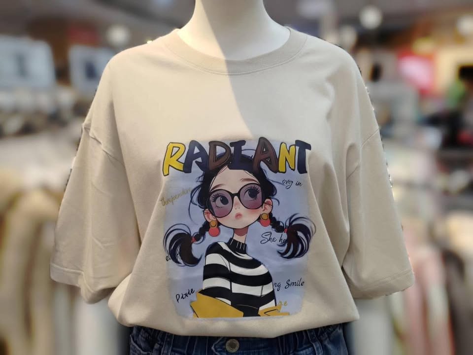 ✨ RADIANT 可愛插畫短袖上衣 ✨:圖片 2