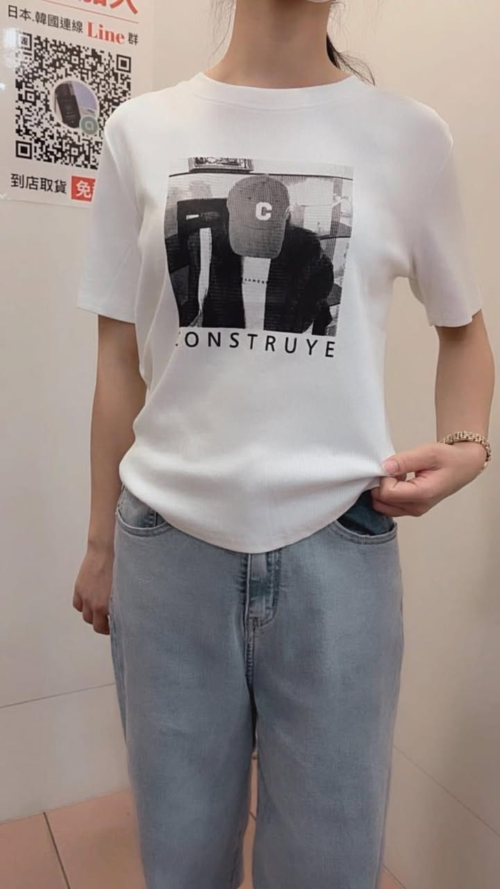 圖片印花短袖T-shirt - Image 5
