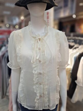 優雅氣質淑女衫上衣｜甜美百搭款✨