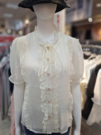 優雅氣質淑女衫上衣｜甜美百搭款✨