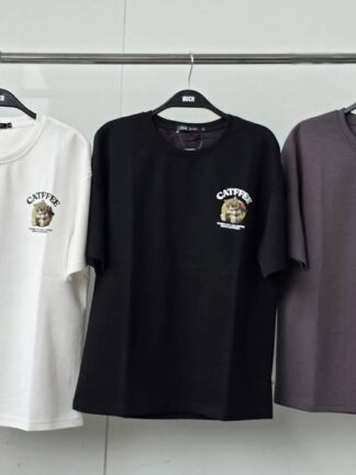 CATFFEE 咖啡貓咪圓領 T