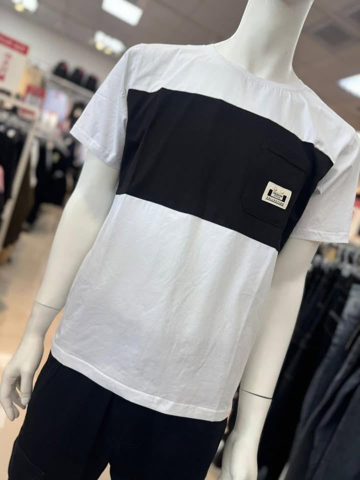 新品上市|拼接口袋短T:圖片 2