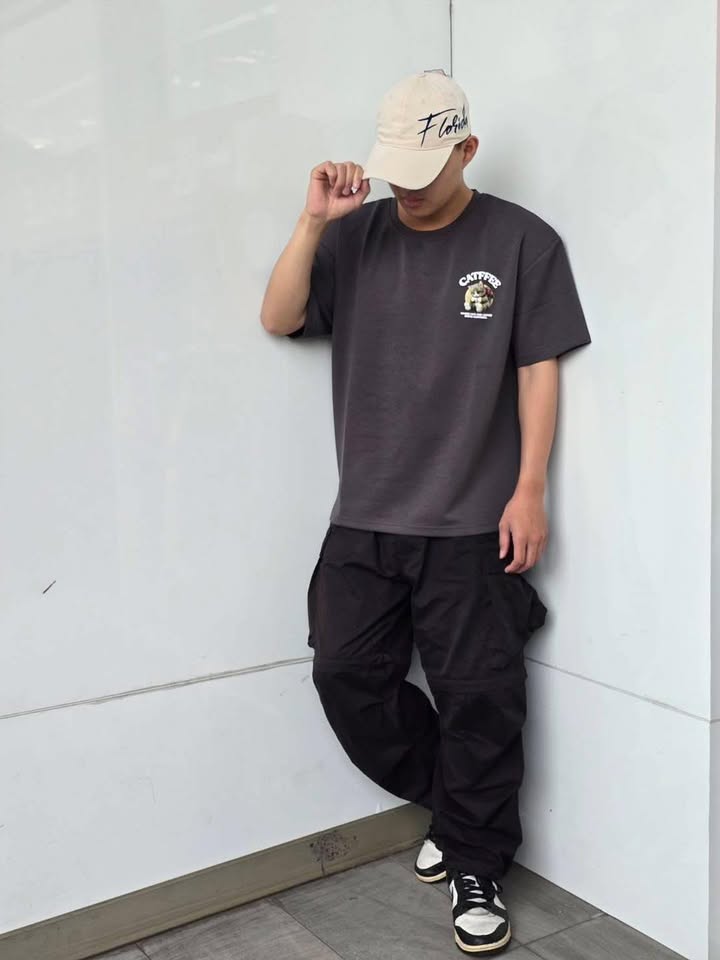 CATFFEE 咖啡貓咪圓領 T - Image 4