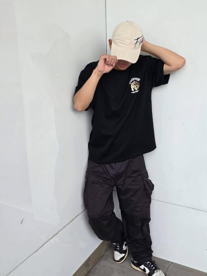 CATFFEE 咖啡貓咪圓領 T - Image 7