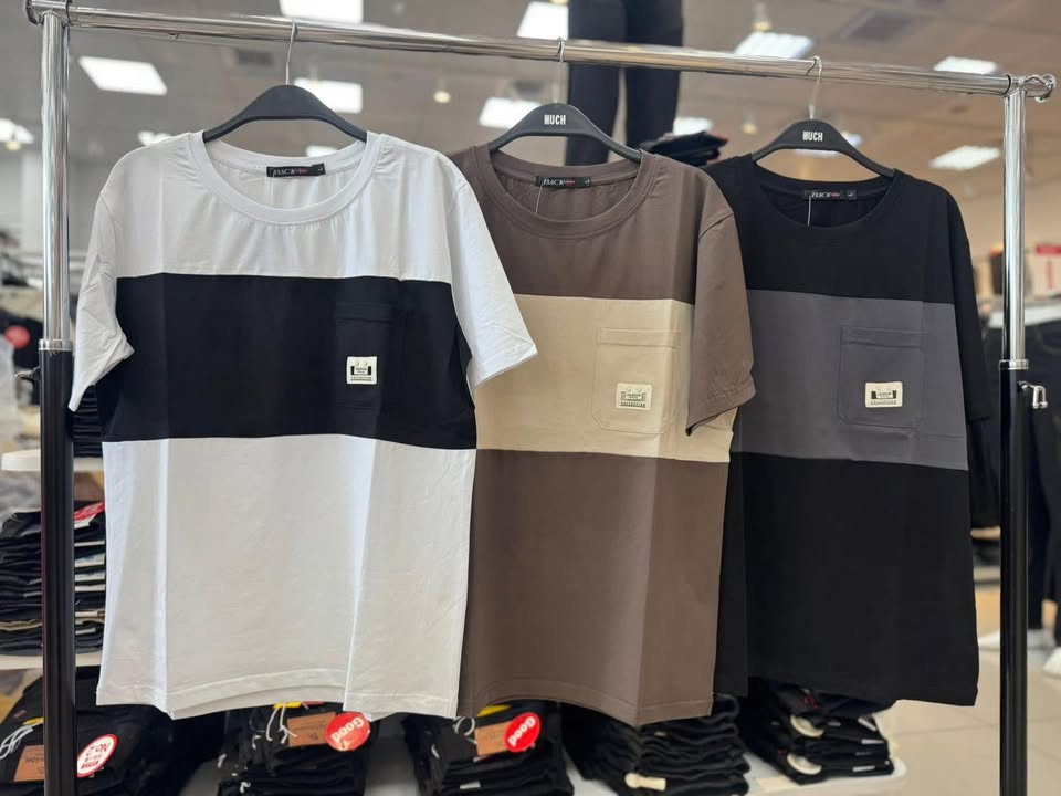 新品上市|拼接口袋短T