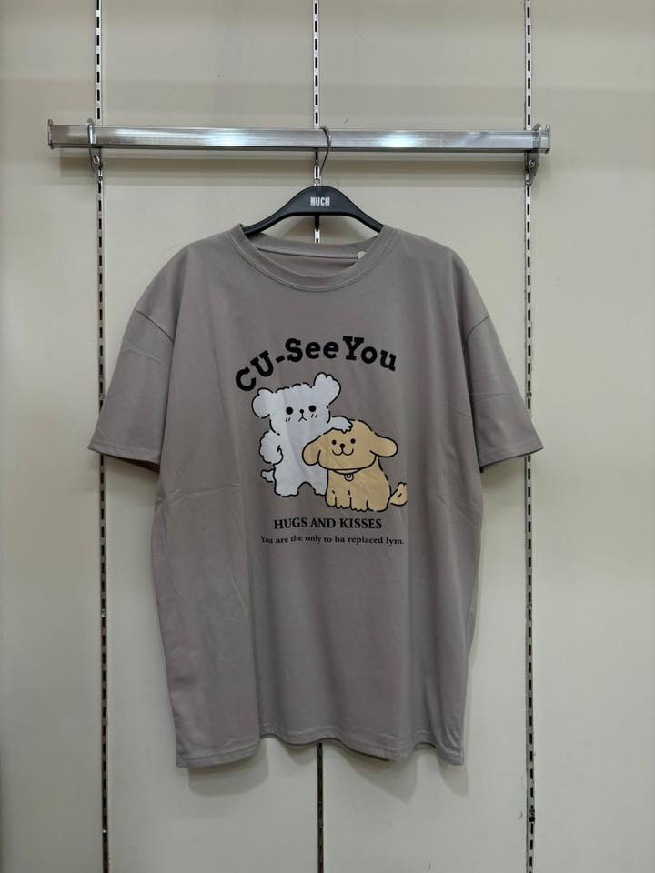 🐶 CU-SeeYou可愛狗狗印花T:圖片 12