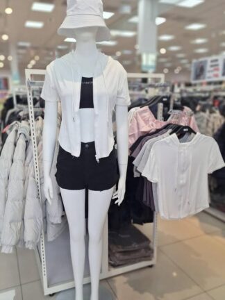 休閒百搭短袖連帽拉鍊上衣｜夏日輕薄款✨