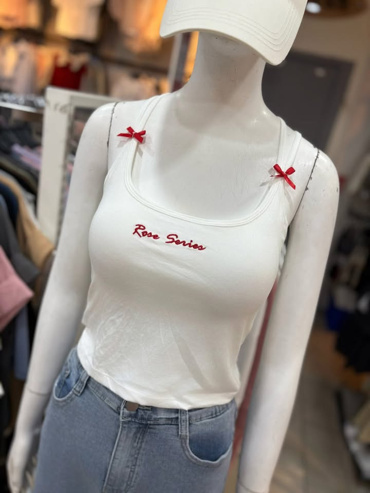 🎀 Rose Series 小蝴蝶交叉背心:圖片 5