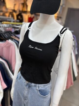 🎀 Rose Series 小蝴蝶交叉背心