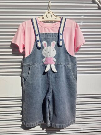 兔兔兩件式吊帶套裝組